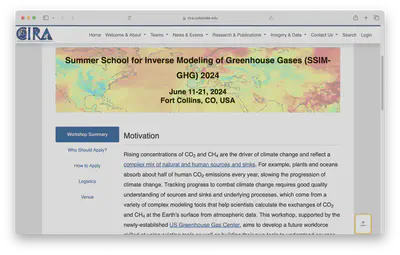 Summer school for inverse modeling of greenhouse gases 2024