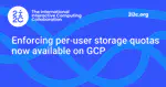 Enforcing per-user storage quotas now available on GCP