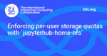 Enforcing per-user storage quotas with `jupyterhub-home-nfs`