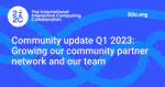 Community update Q1 2023: Growing our community partner network and our team
