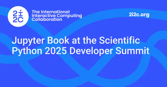 Jupyter Book at the Scientific Python 2025 Developer Summit