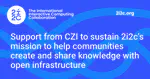 Support from CZI to sustain 2i2c's mission to help communities create and share knowledge with open infrastructure